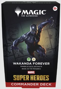 CARTES MAGIC OF THE GATHERING - MTG MARVEL SUPER HEROES COMMANDER - WAKANDA FOREVER (EN)